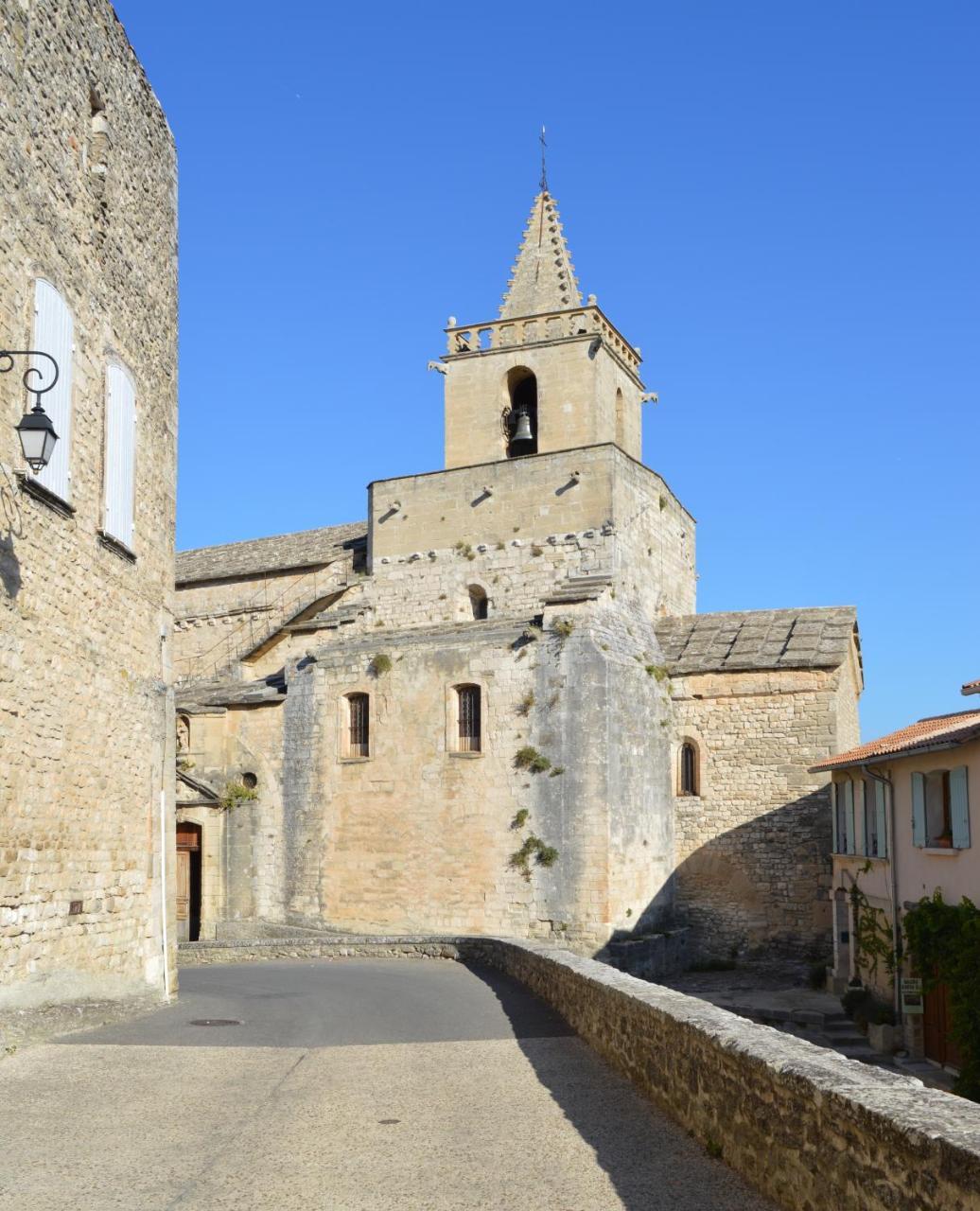 Hotel Les Remparts Venasque Exterior foto